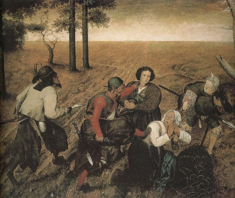Pieter Bruegel Robbery of women farmers Norge oil painting art